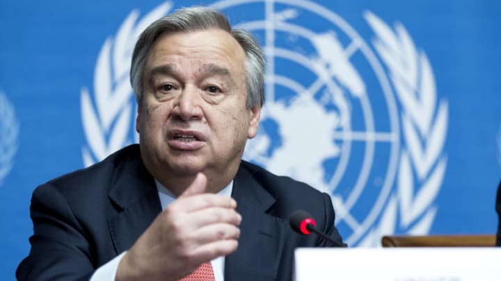 UN Secretary-General Antonio Guterres