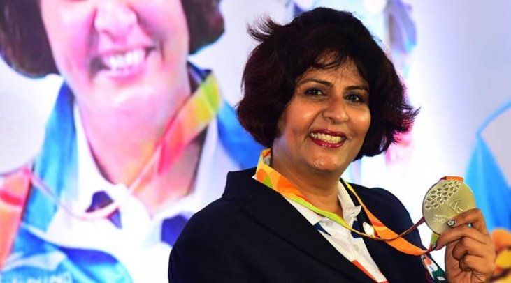 Para-athlete Deepa Malik