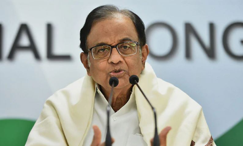 Former Union Finance Minister P Chidambaram