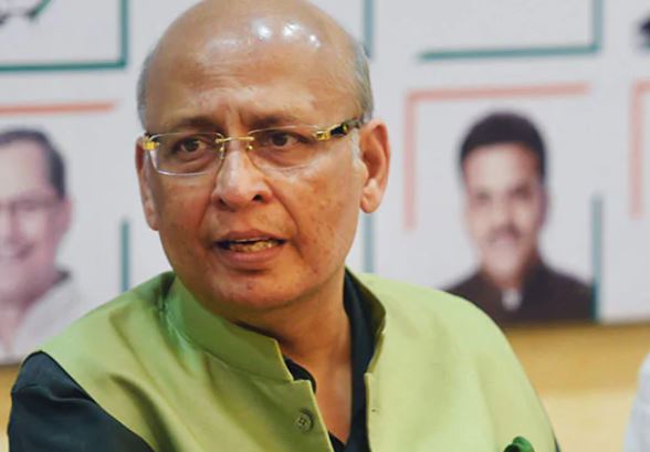 Congress leader Abhishek Singhvi