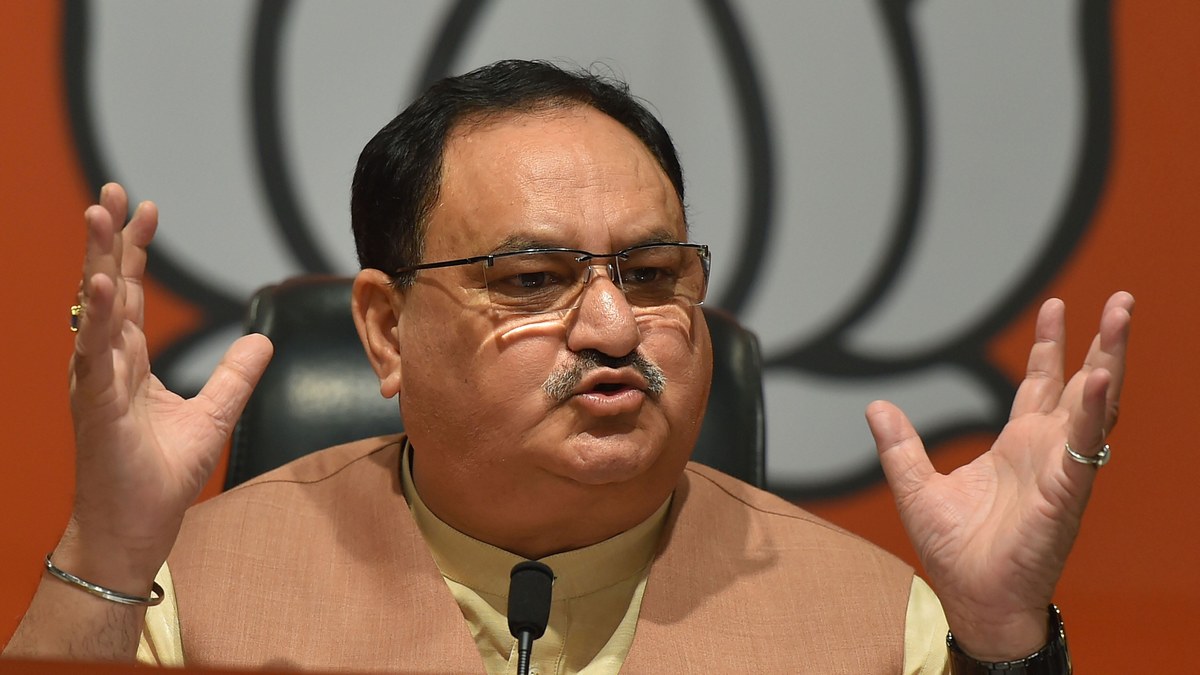 BJP president JP Nadda