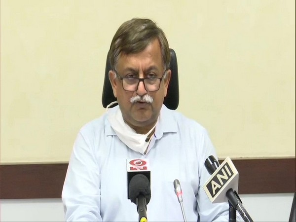 Uttar Pradesh Additional Chief Secretary, Home, Awanish Awasthi during a press briefing in Lucknow on Sunday