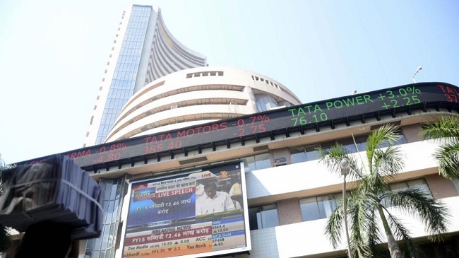 Sensex building