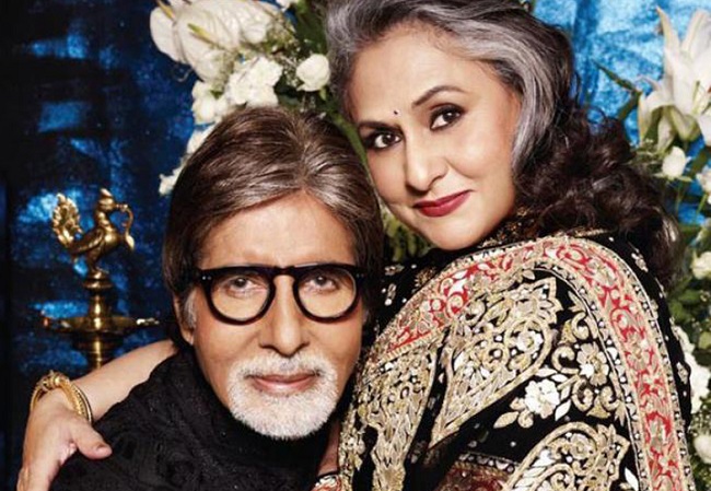 Amitabh Bachchan with Jaya Bachchan