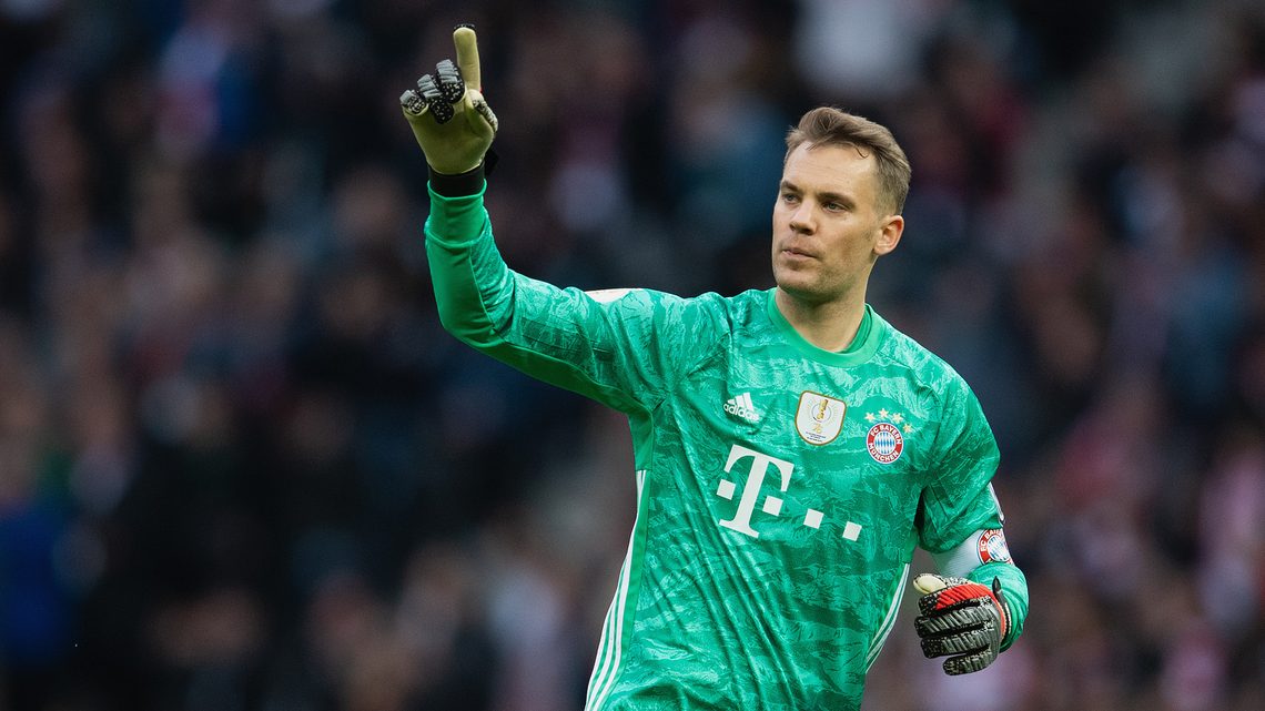 Bayern Munich's Manuel Neuer