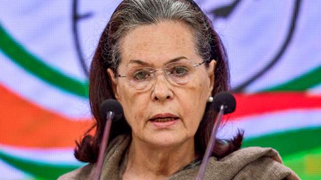 Congress President Sonia Gandhi