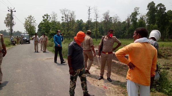 घटनास्थल की तस्वीर