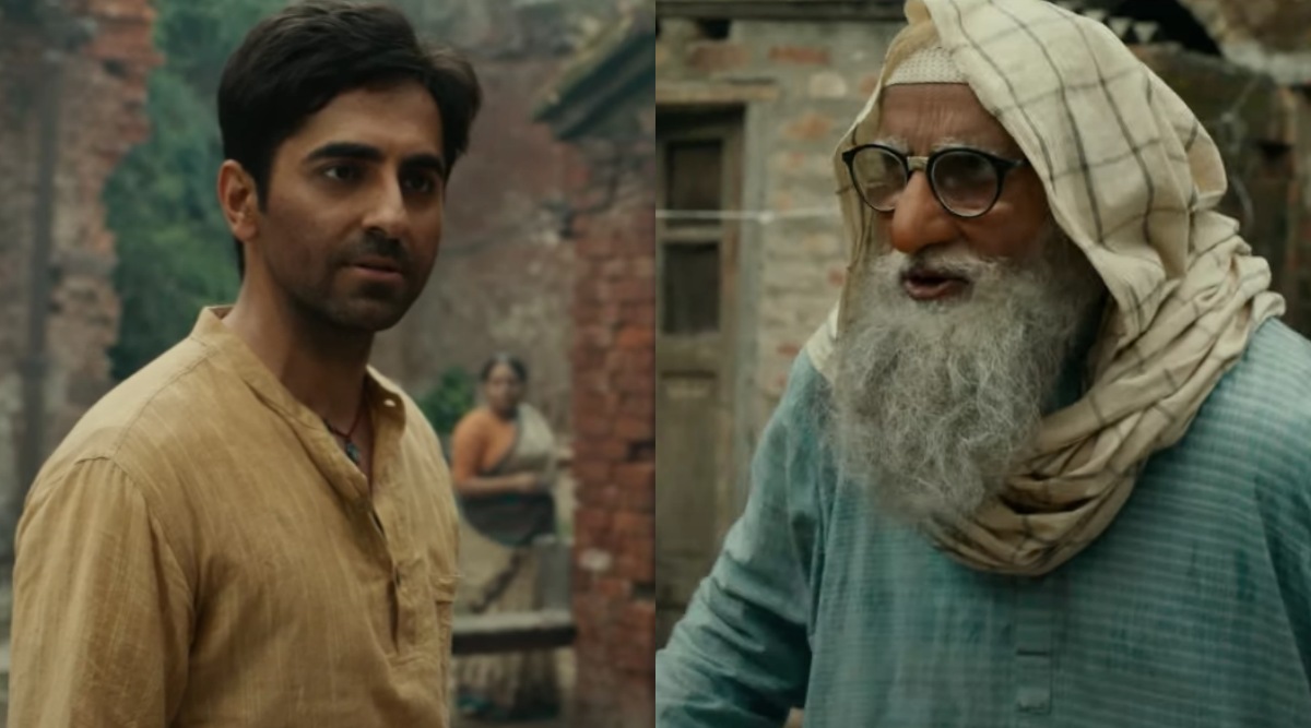 Ayushmann Khurrana  and  Amitabh Bachchan