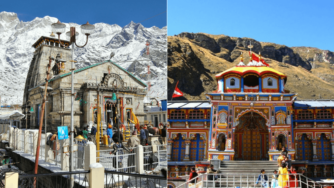 Badrinath and Kedarnath