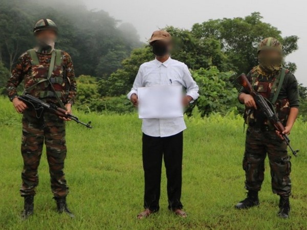 The ULFA (I) cadre was apprehended near Lalpahar, Lekhapani in Tinsukia district of Assam recently.