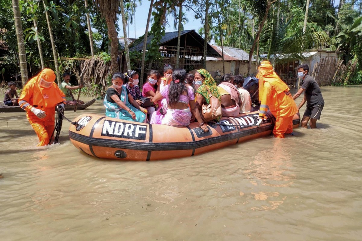 The area has witnessed a surge in water levels over the last one week.