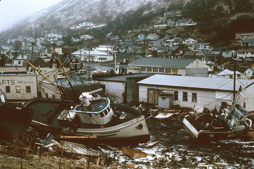 Tsunami in Alaska