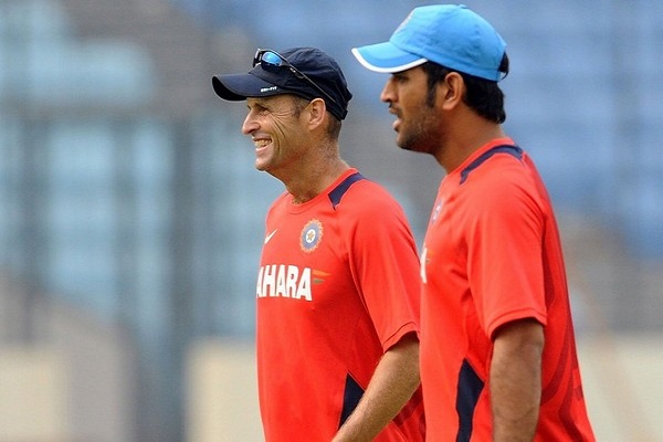 Gary Kirsten and Dhoni