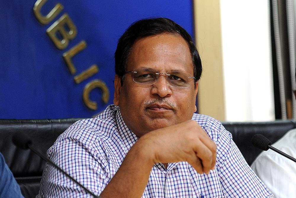 Delhi Health Minister Satyendar Jain