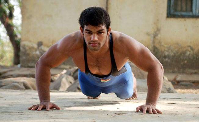 Indian wrestler  Narsingh Yadav