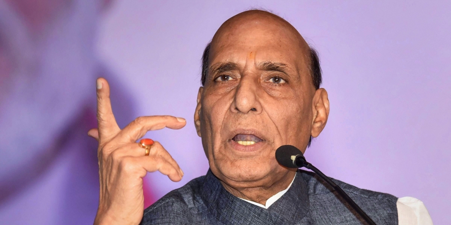 Defence Minister Rajnath Singh