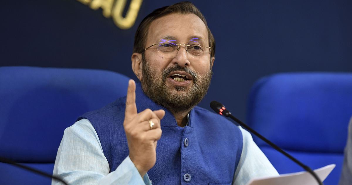 Union Minister Prakash Javadekar