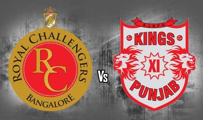 RCB vs KXIP