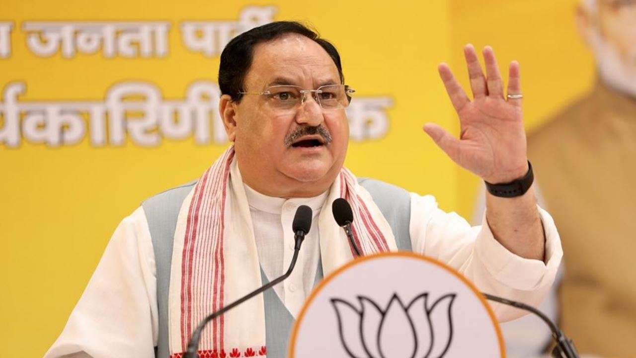 BJP national president JP Nadda