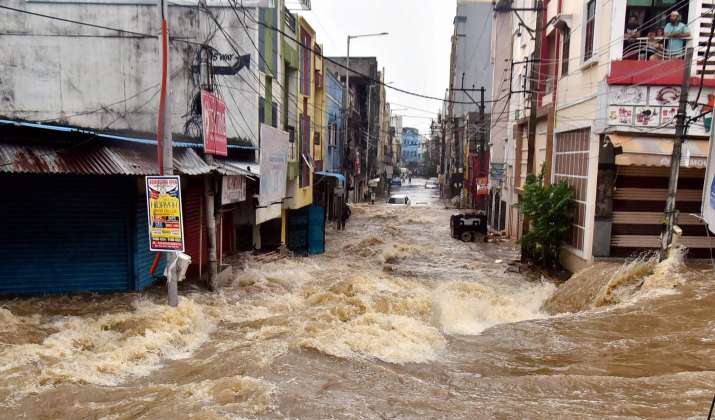 Visuals from Chandrayangutta area in Hyderabad