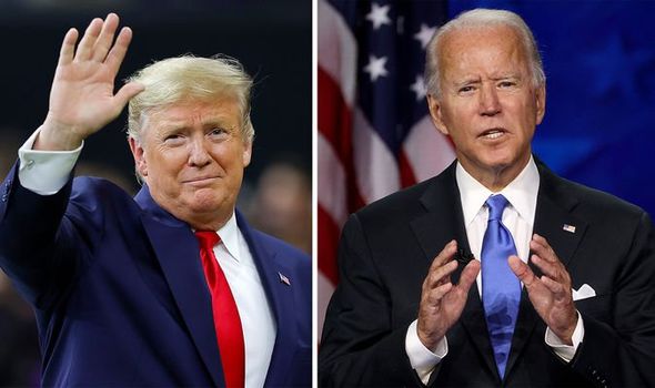 Donald Trump and Joe Biden