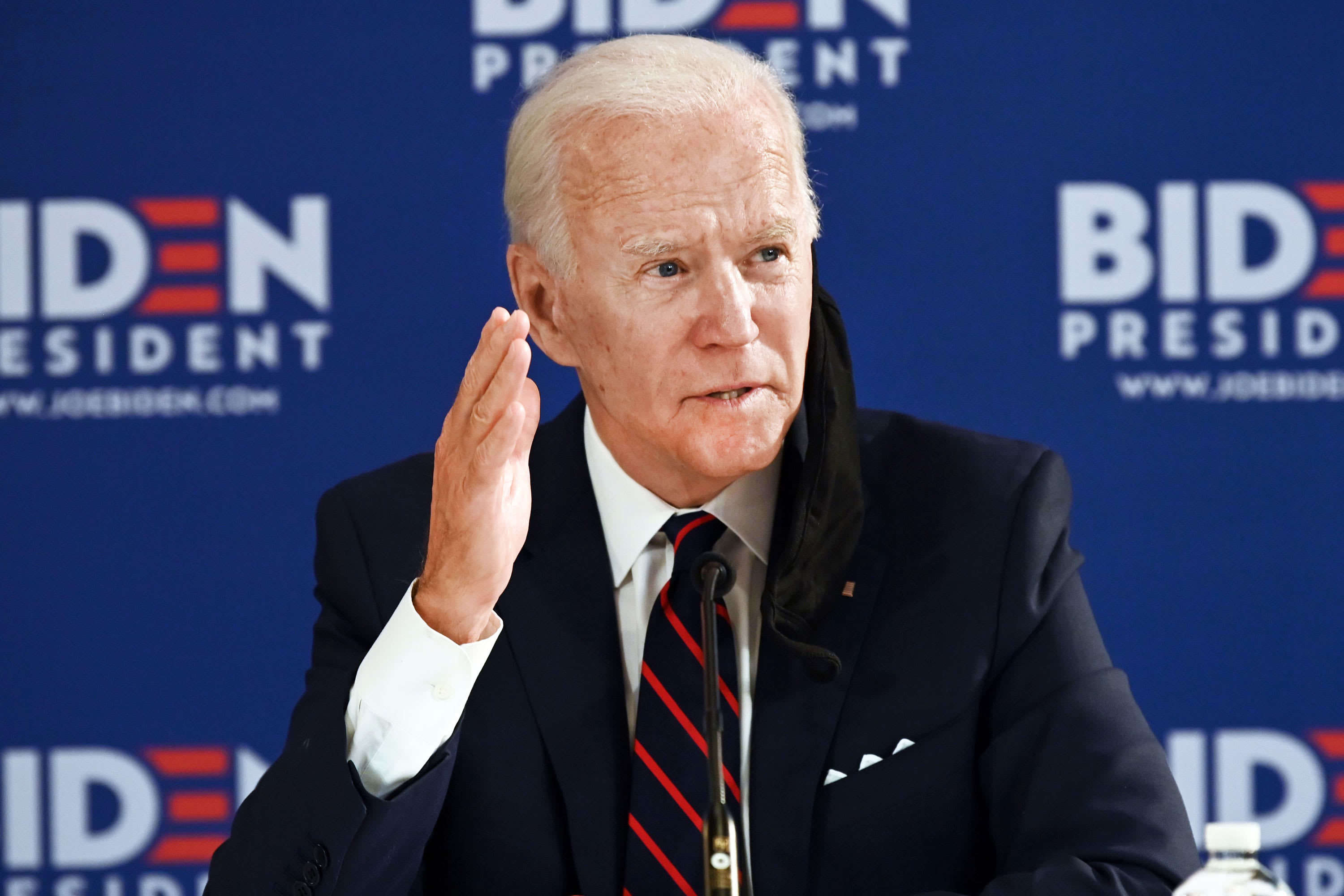 Democratic candidate Joe Biden