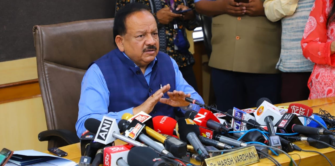 Union Health Minister Dr Harsh Vardhan