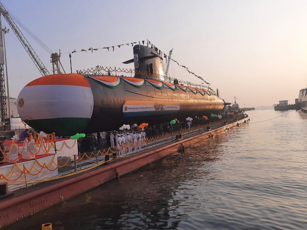 Scorpene class submarine 'Vagir'