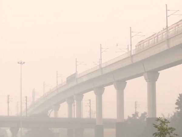 Visuals from Dhaula Kuan area in the national capital on Saturday morning.