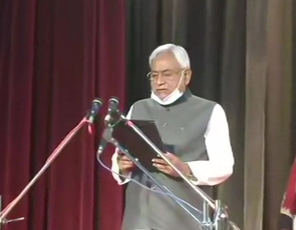 Nitish Kumar took oath