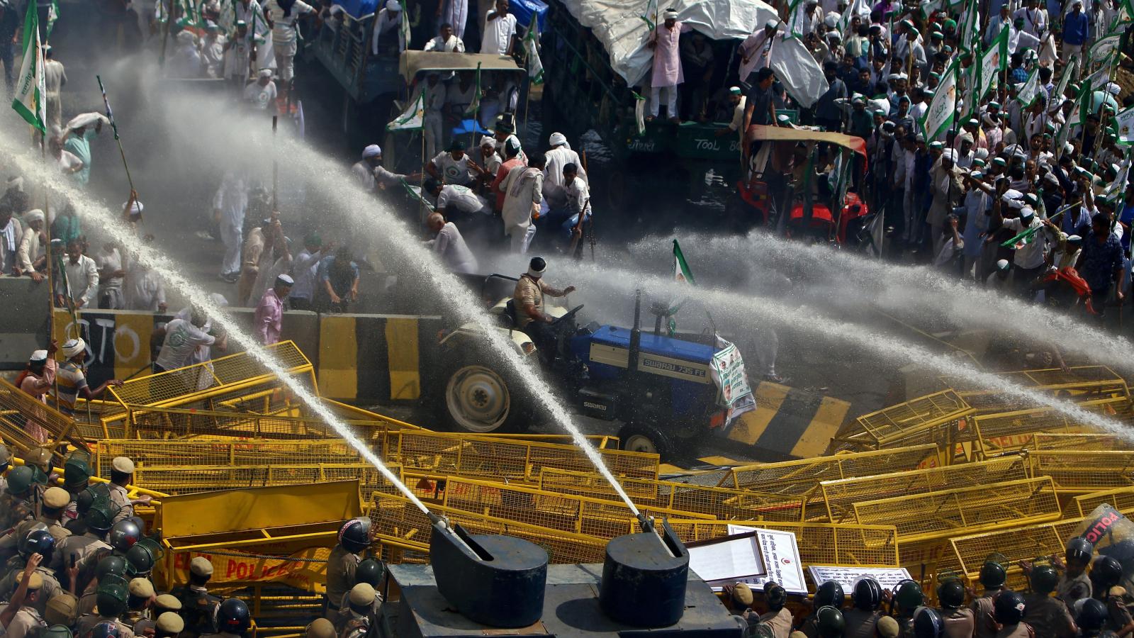 'Delhi Chalo' farmers protest