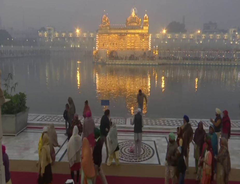 Visual from the Golden Temple, Amritsar