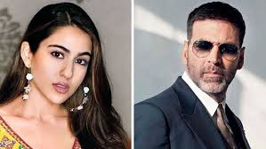 Sara Ali Khan and Akshay Kumar