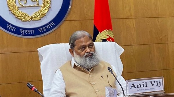 Haryana Home Minister Anil Vij (File Photo)