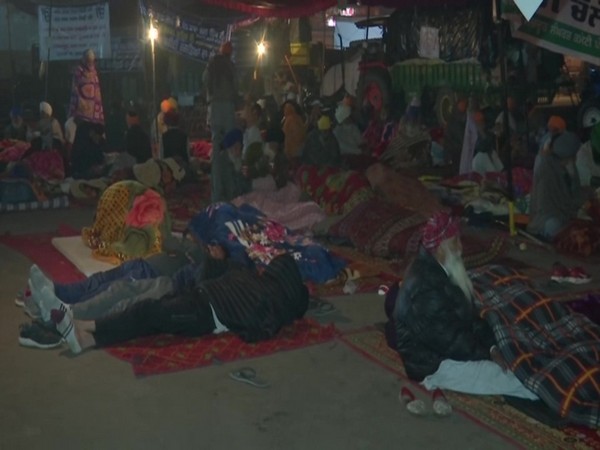 A visual from the Singhu Border