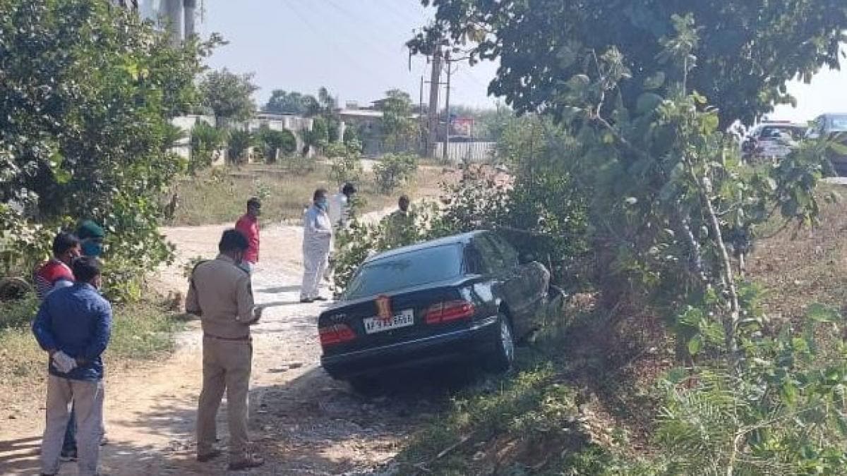 हिमाचल प्रदेश के गवर्नर की गाड़ी दुर्घटनाग्रस्त,