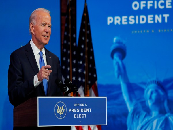 US President-elect Joe Biden