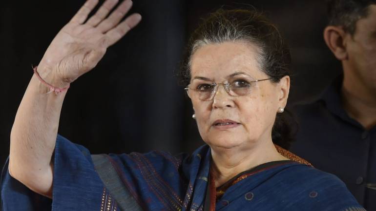 Congress President Sonia Gandhi