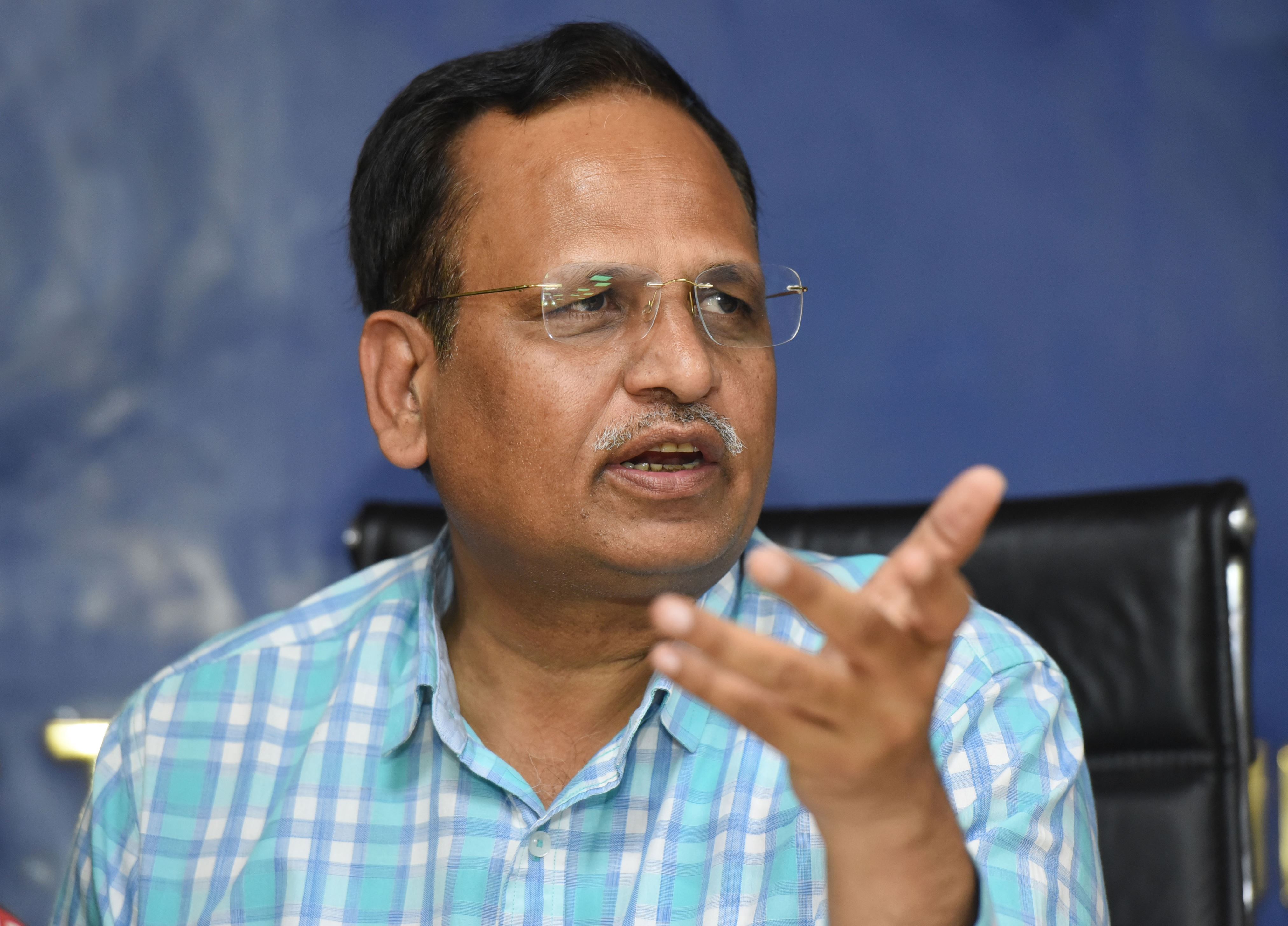 Delhi Health Minister Satyendar Jain