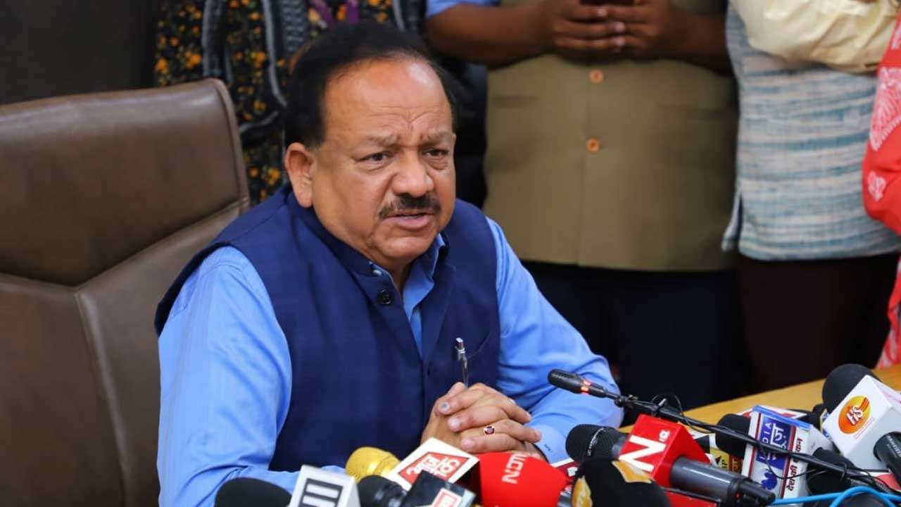 Union Health Minister Dr Harsh Vardhan