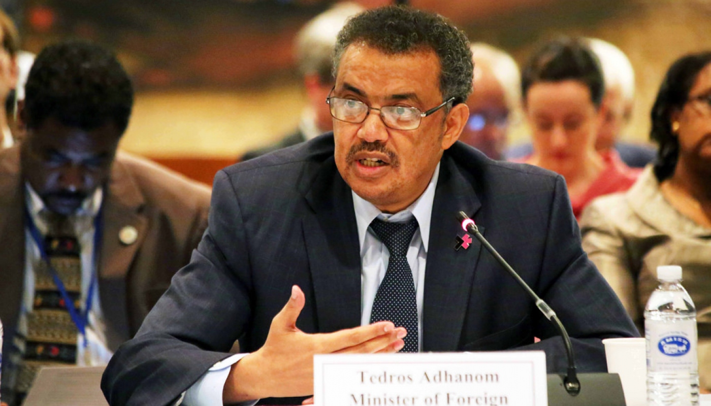 Director-General Tedros Adhanom Ghebreyesus