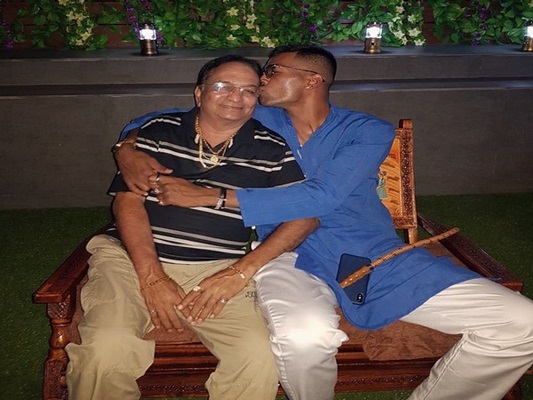 Hardik Pandya pays tribute to his father