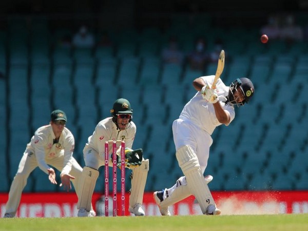 Rishabh Pant in action against Australia (Photo/ BCCI Twitter)