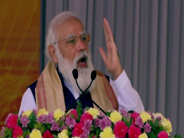 Prime Minister Narendra Modi in Assam