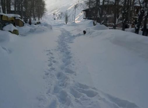 Heavy snowfall in Himachal