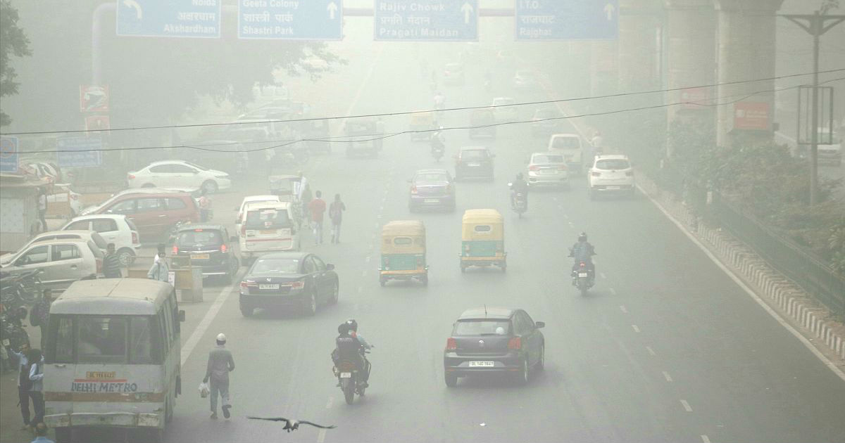 Fog in Delhi