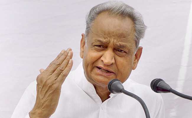 Rajasthan CM Ashok Gehlot