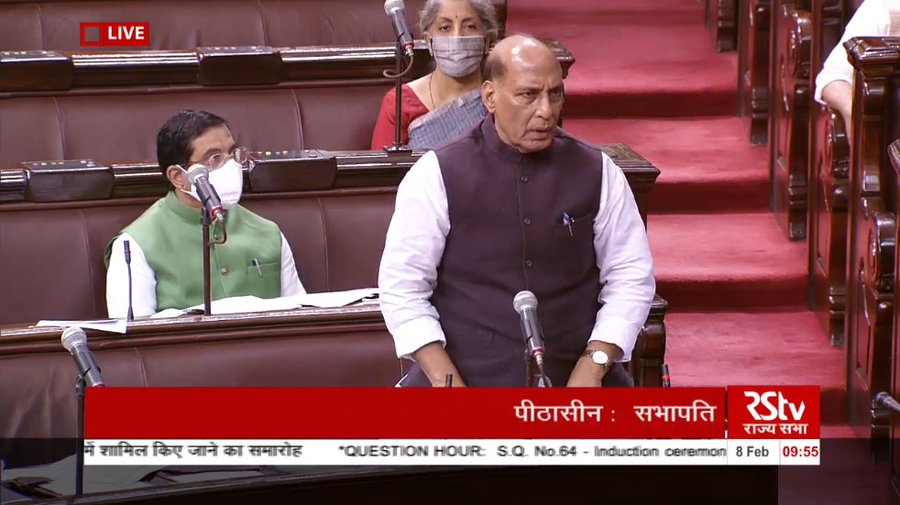 Defence Minister Rajnath Singh