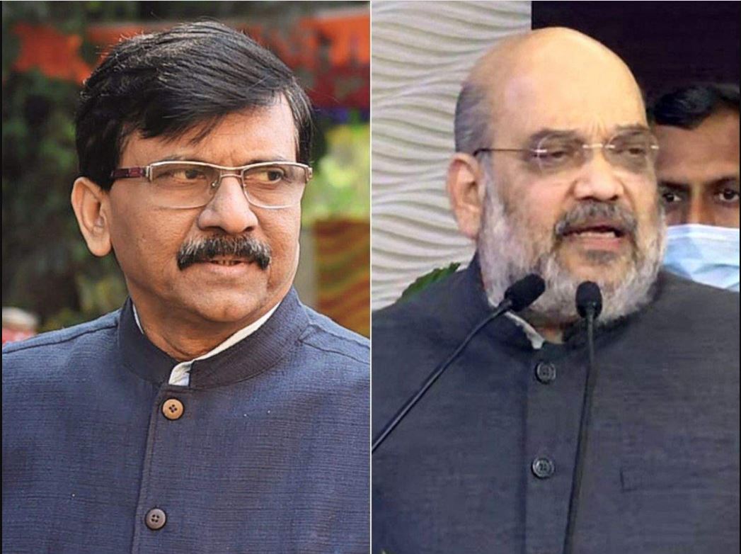 Sanjay Raut and Amit Shah