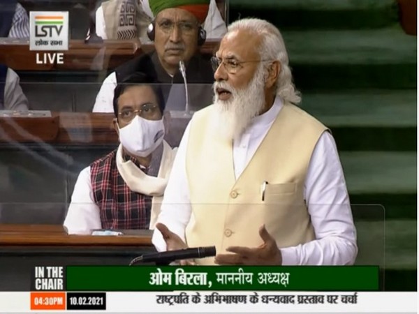 Prime Minister Narendra Modi in Lok Sabha on Wednesday.